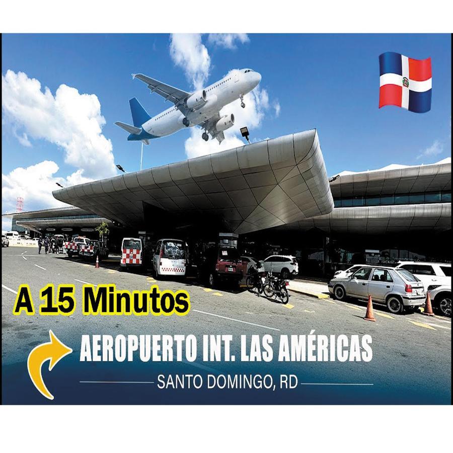 Apartamento Amueblado Caribe, Santo Domingo A 10 Minutos Del Aeropuerto Internacional De Las Americas Exteriér fotografie